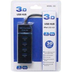 3.0 USB HUB 4 PORT with 5Gbps Speed