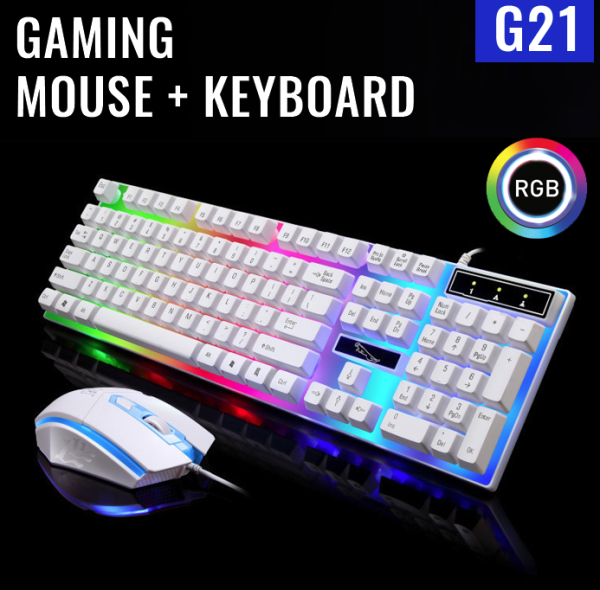 G21-B RGB Gaming Keyboard & RGB Gaming Mouse Combo - Image 3