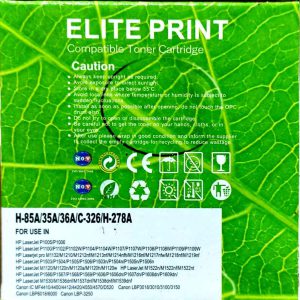 Alternative view of HP 85A Black LaserJet Toner Cartridge